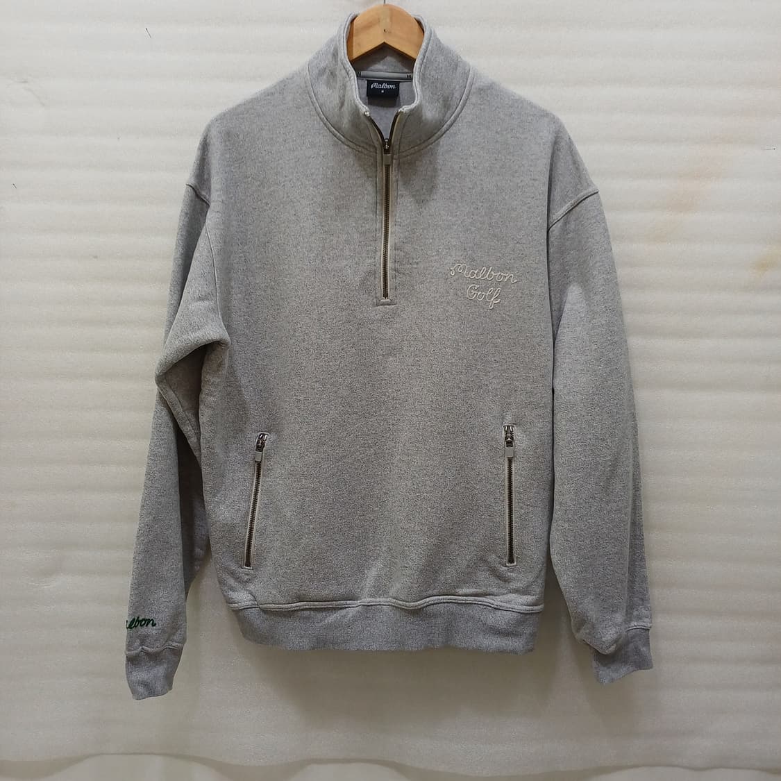 매장판 말본 골프 반집업 긴팔 티 남성 여유 M 사랑봉봉 상품이미지1