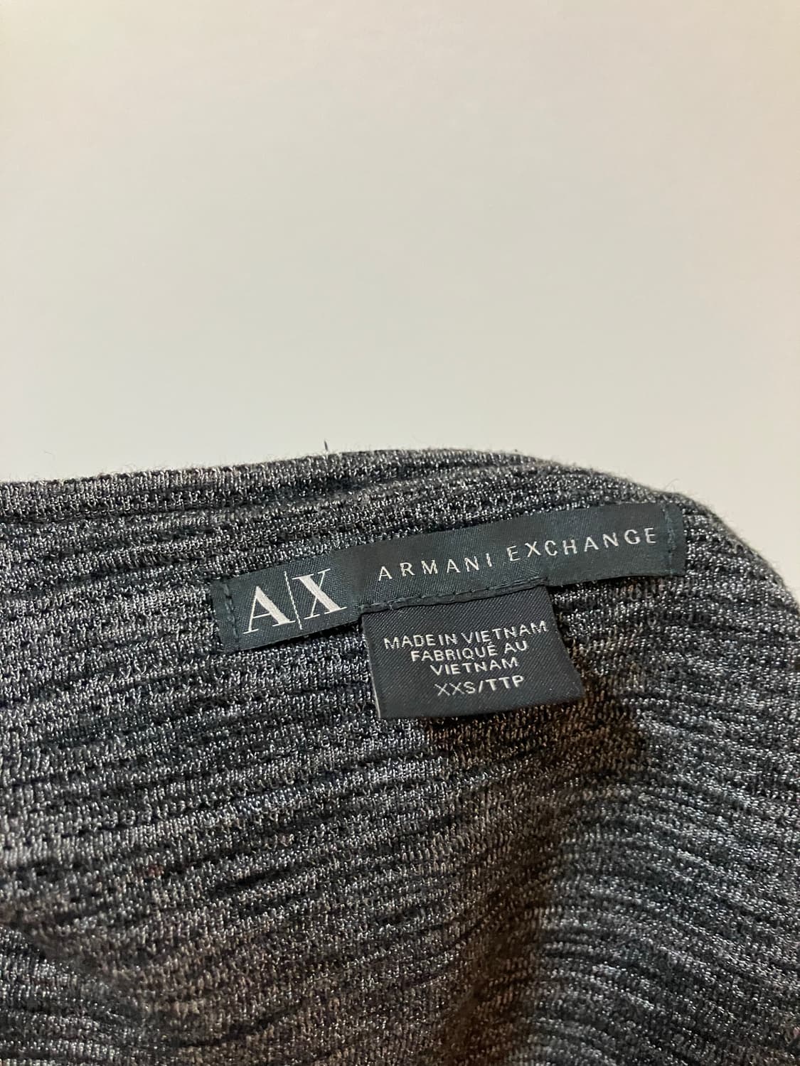 아르마니익스체인지 면혼방 숏자켓 xxs 상품이미지7