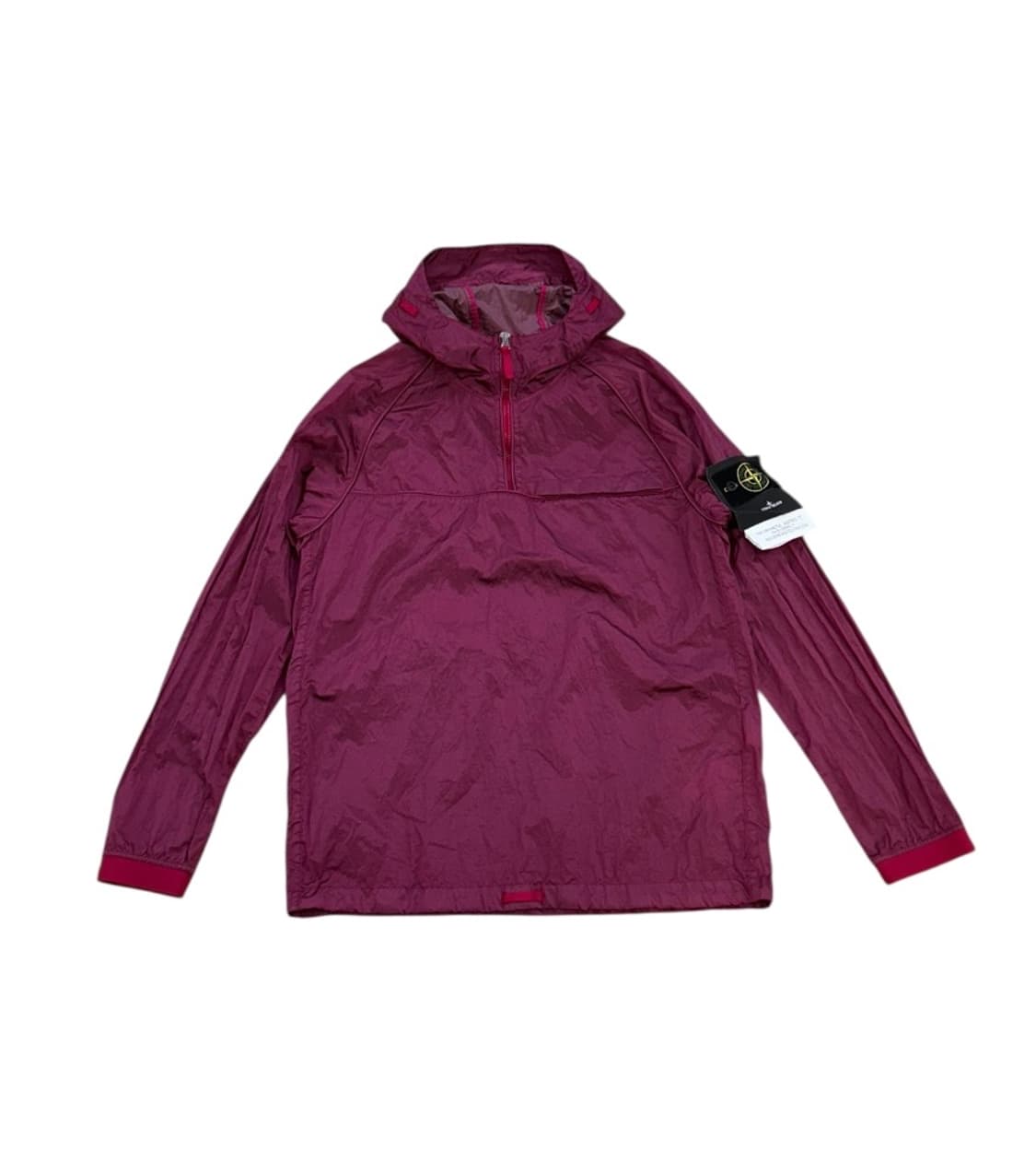 스톤아일랜드 2022 마젠타 나일론메탈 아노락 후디자켓 상품이미지1