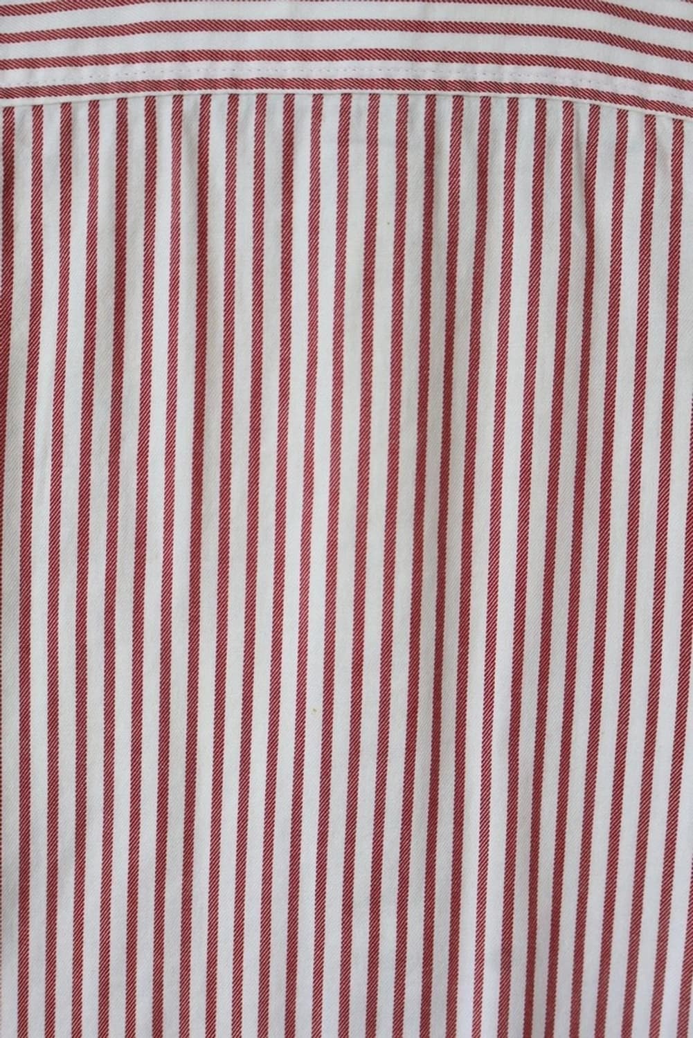 Lacoste Stripe Shirt Red White Japan 상품이미지7