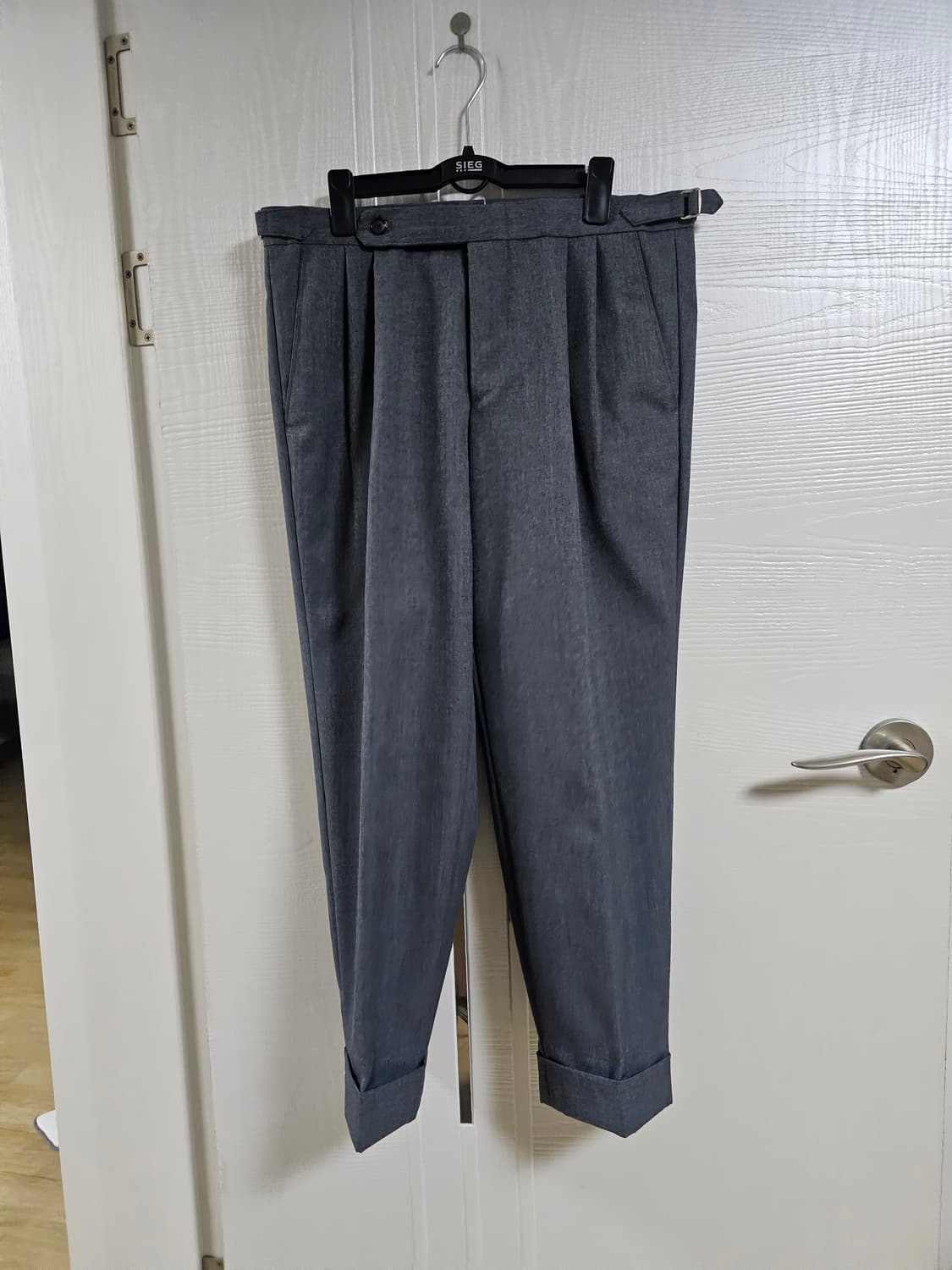 벨리프 그레이 울 슬랙스 상품이미지5