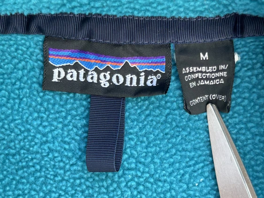 00s 파타고니아 신칠라 스냅-T 청록/네이비 자메이카 상품이미지4