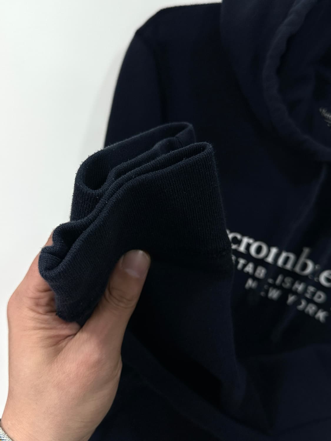 아베크롬비 여성 후드 네이비 XS 상품이미지4