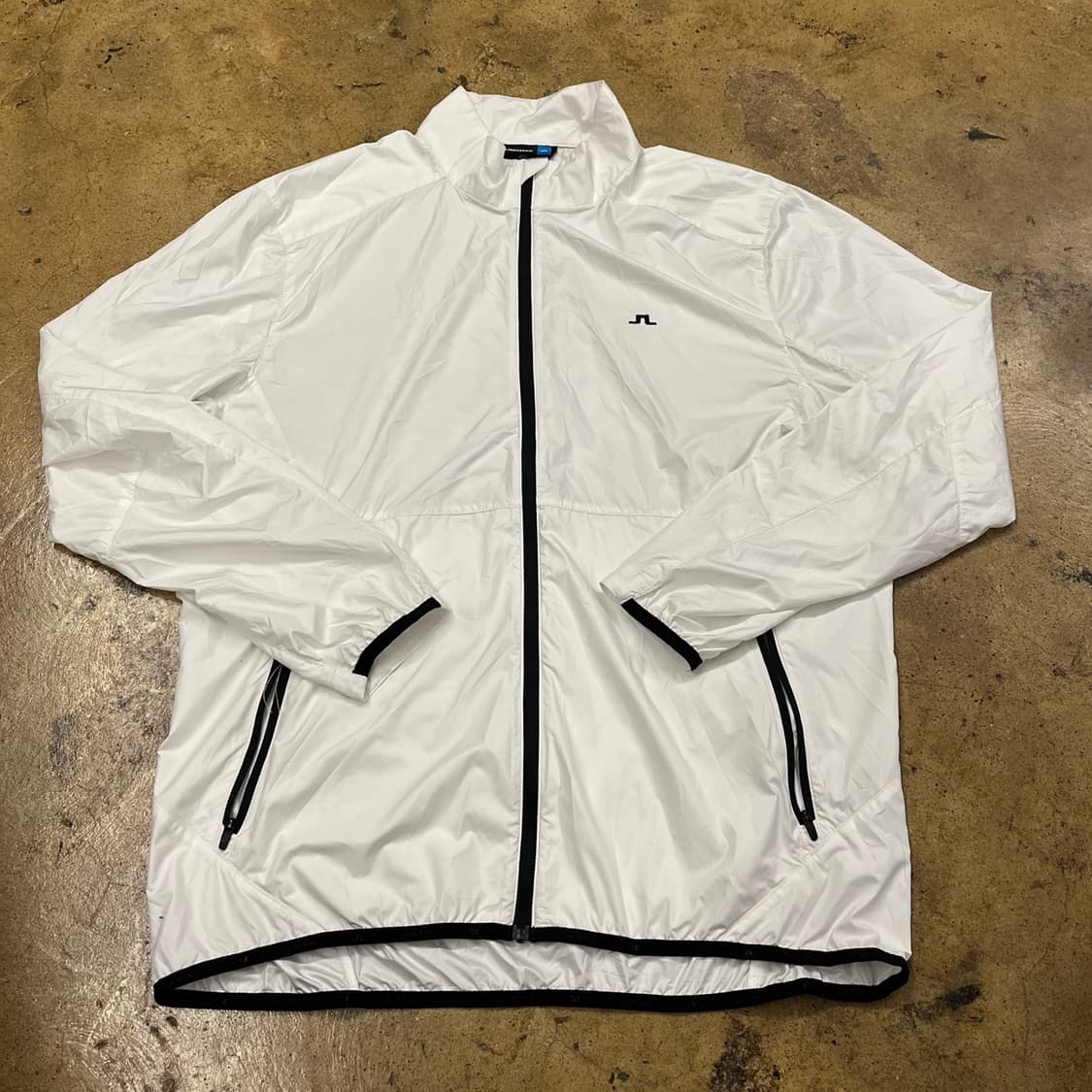 [정품/L] 제이린드버그 화이트 바람막이 자켓 b14 상품이미지2