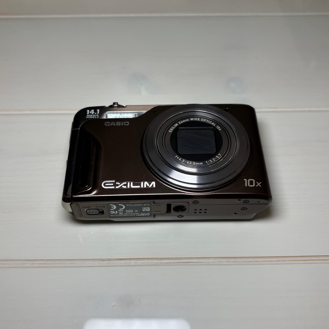 [츄 디카🤎] 카시오 엑슬림 H15 브라운 상품이미지2