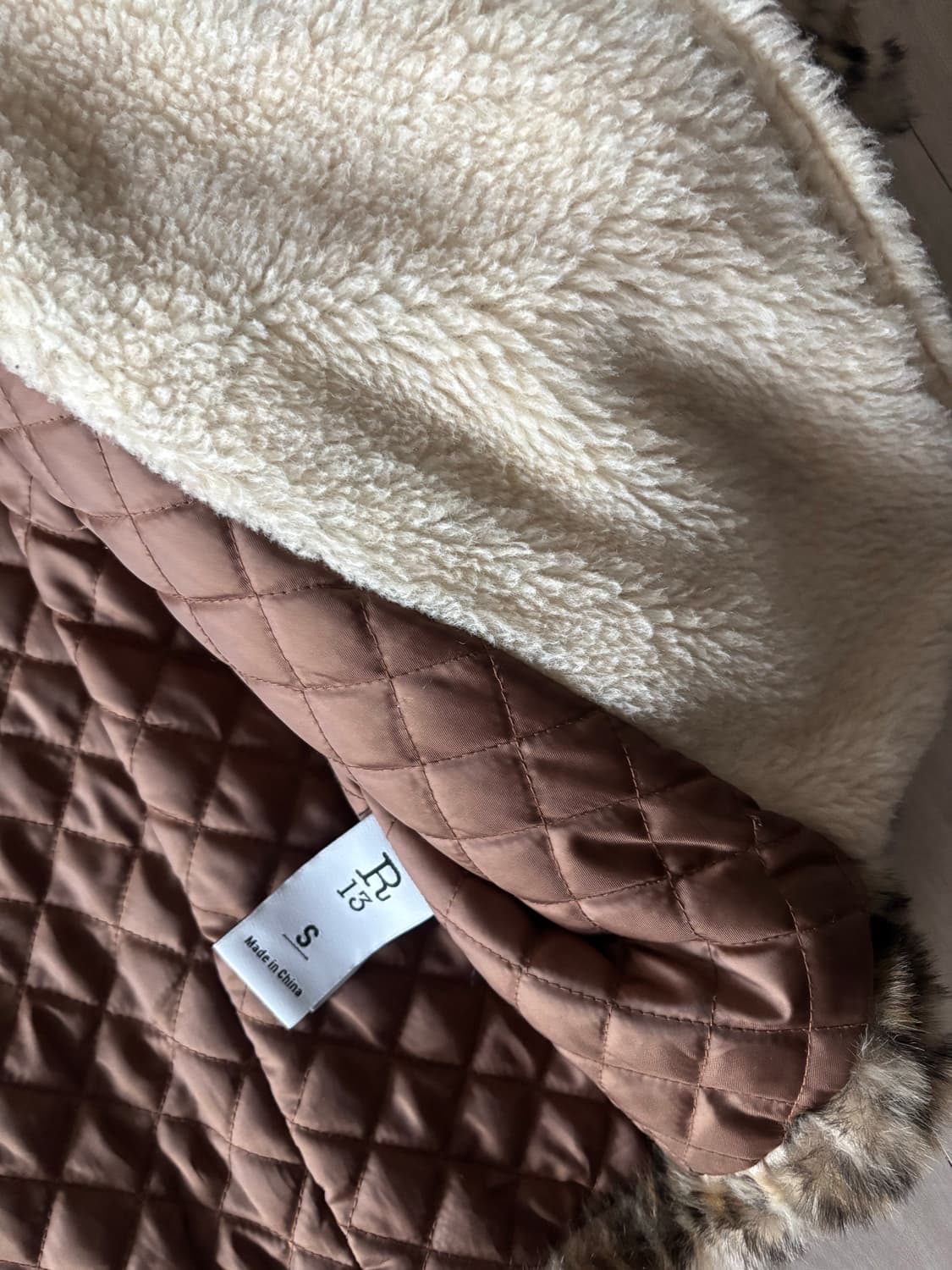 R13 oversized Leopad coat 상품이미지10