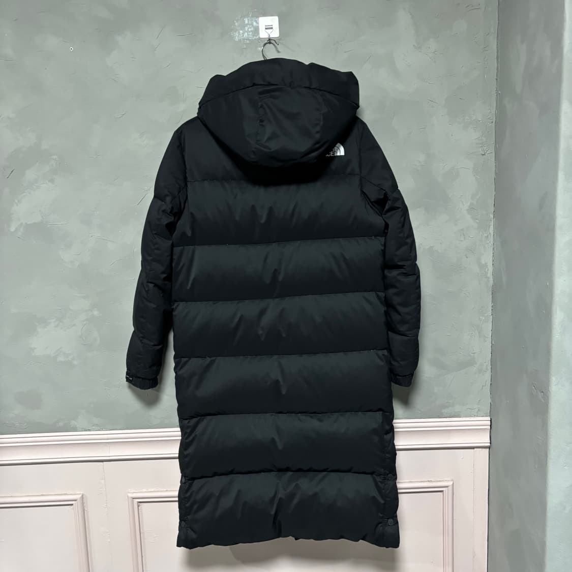 노스페이스 구스다운 롱패딩 블랙 상품이미지5