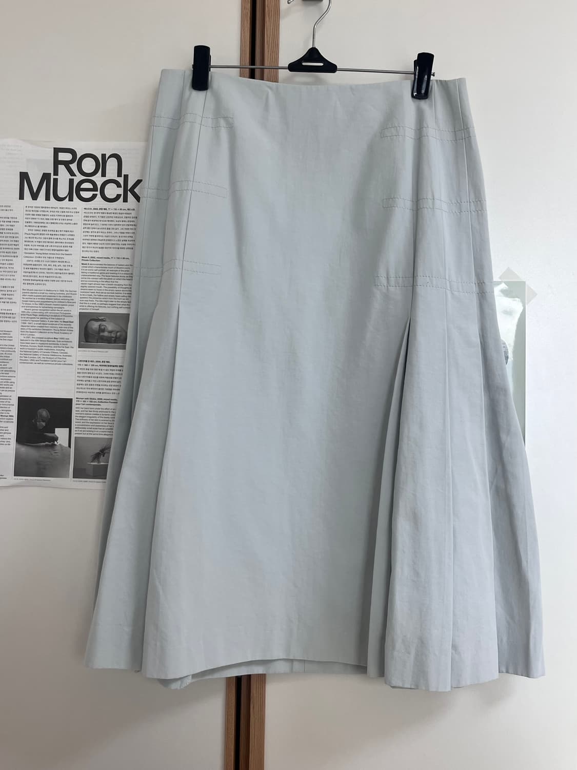 [빈티지] Danaparis 플리츠 롱 스커트 상품이미지1