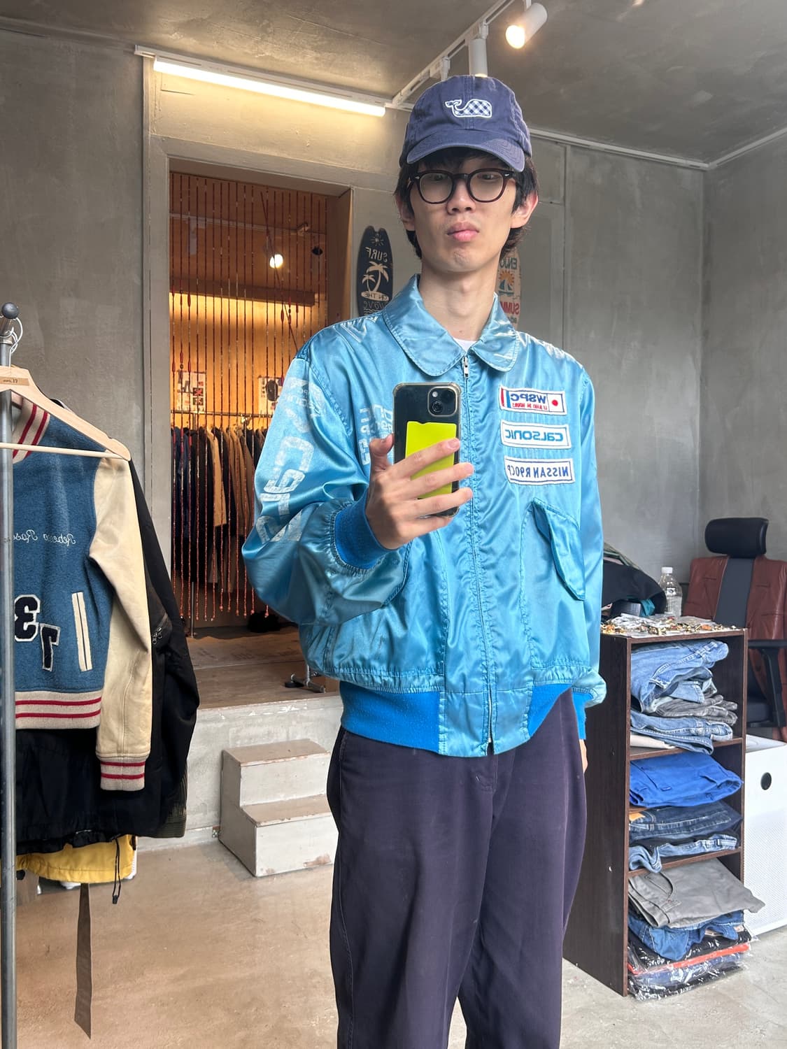 Cals 레이싱 바시티자켓 상품이미지1