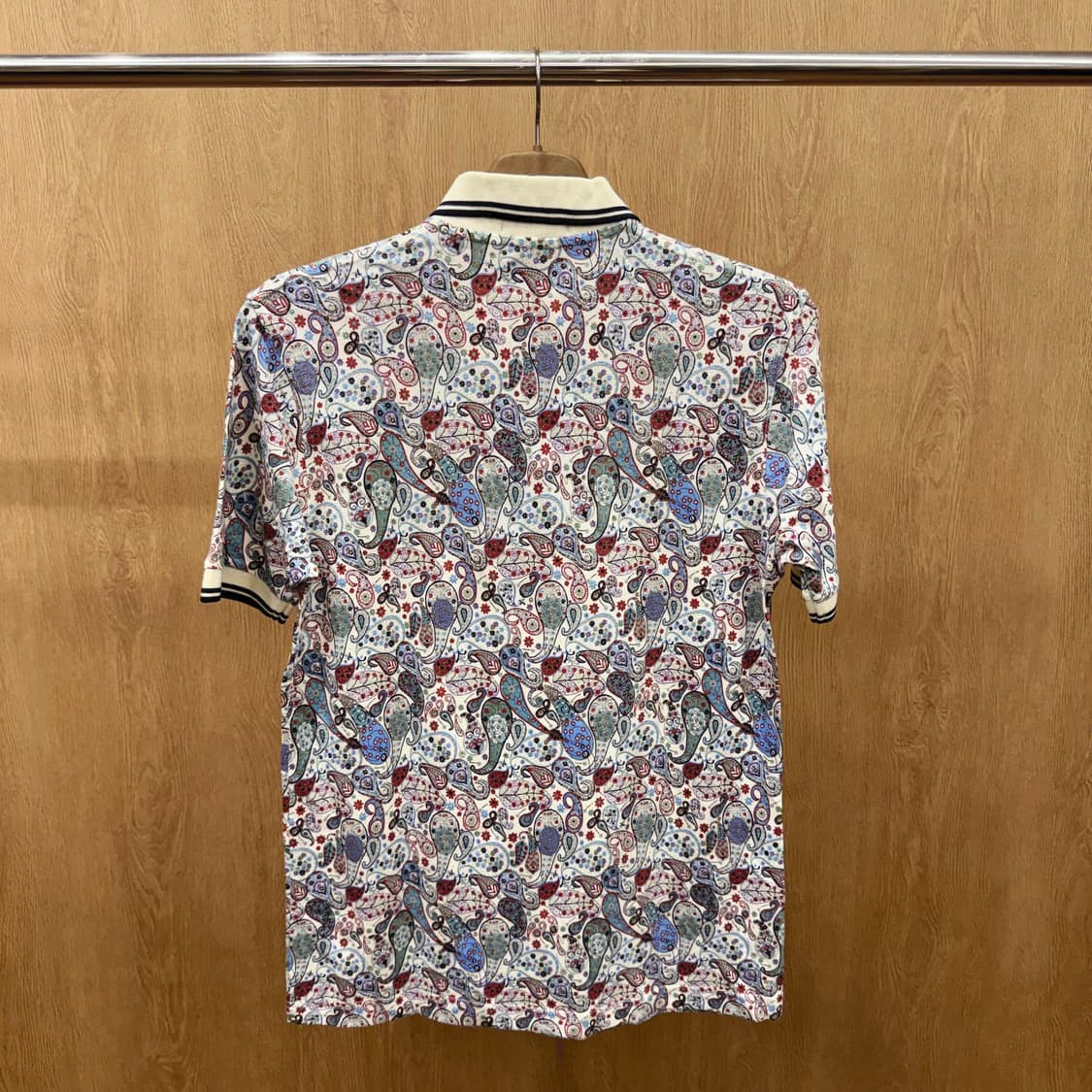 프레드 페리 리버티 반팔 카라 티셔츠 페이즐리 패턴 멀티 컬러 상품이미지3