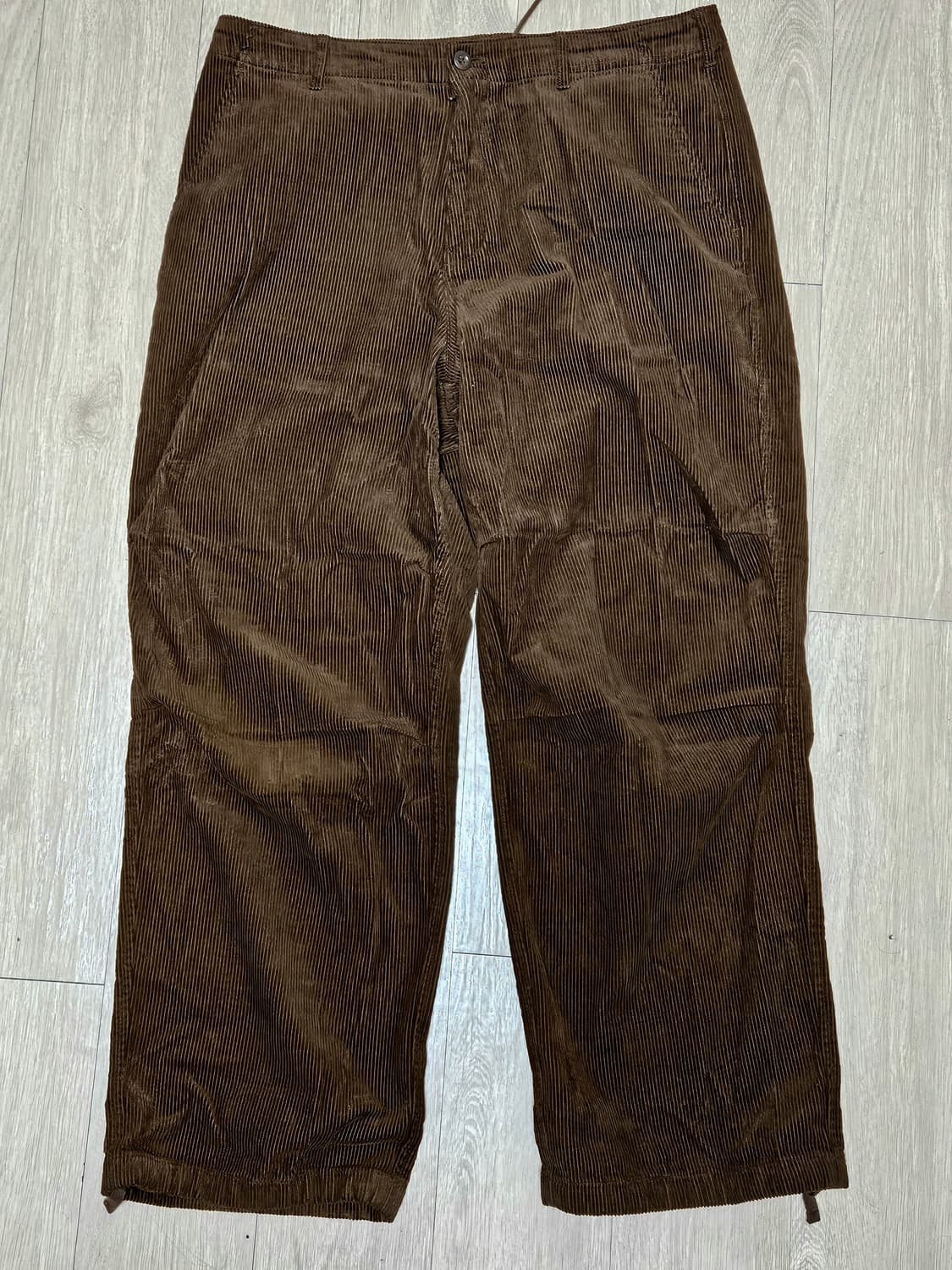 무신사 스탠다드 코듀로이 파라슈트 팬츠 브라운 36 상품이미지4