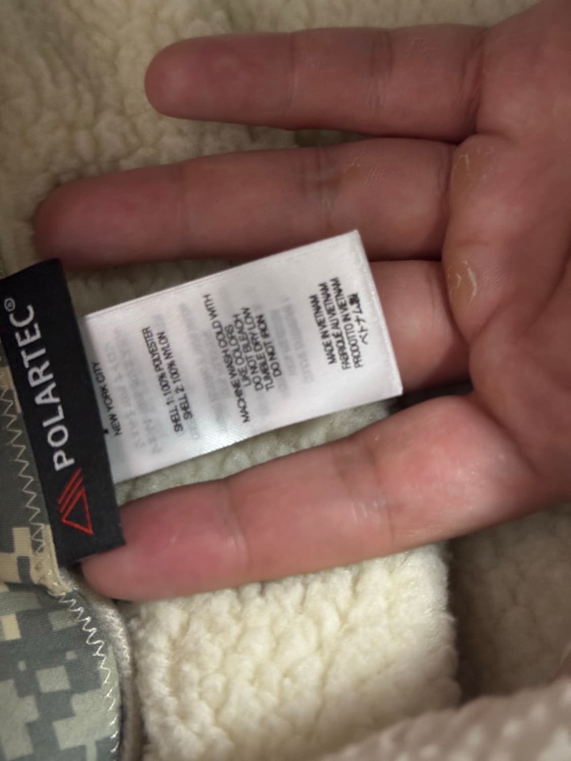 L) 슈프림 폴라텍 셔링 리버시블 풀오버 내츄럴 23fw 상품이미지5