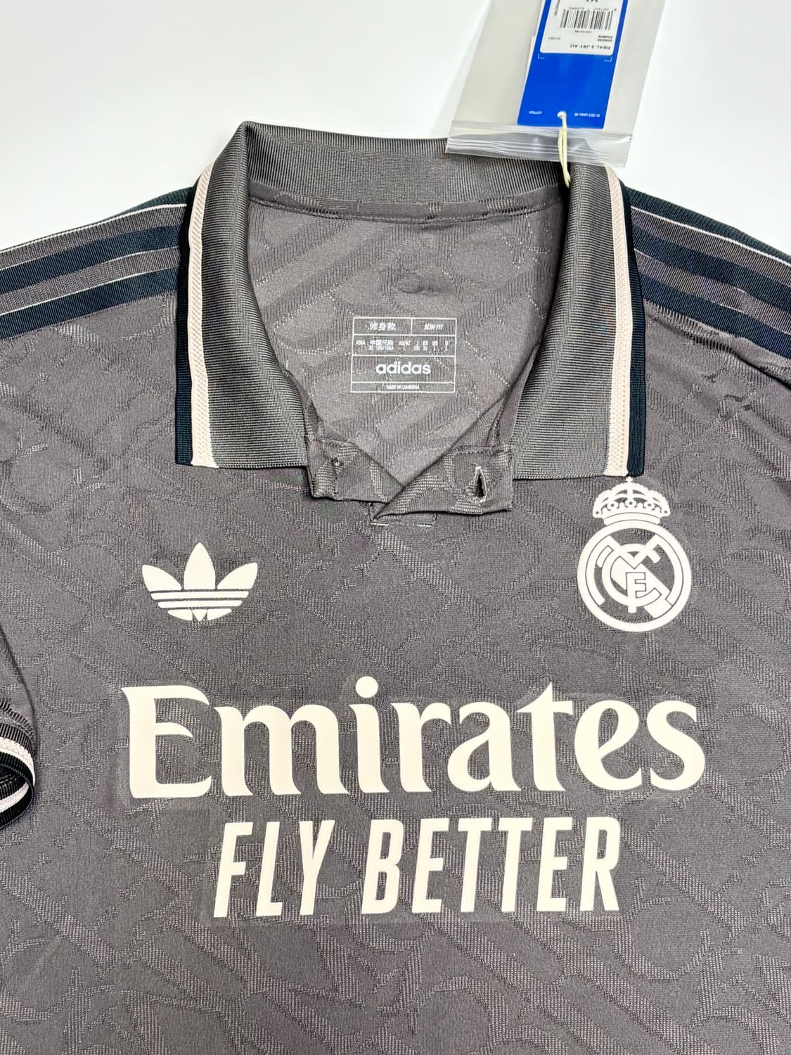 24-25 레알마드리드 써드 어센틱 노마킹 국내 XL 상품이미지3