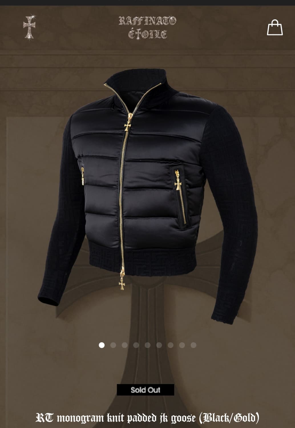 라피나토 니트패딩 52사이즈 상품이미지5