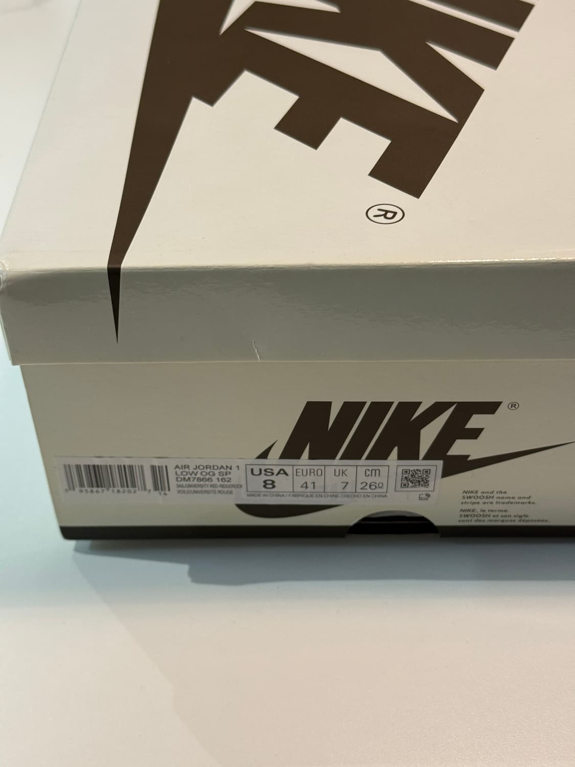 [260] 나이키 조던1 트래비스스캇 로우 세일 앤 리저록 상품이미지4