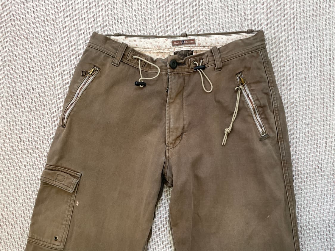 빈티지 Sunny clould 트윌 코튼  워크 팬츠 상품이미지7