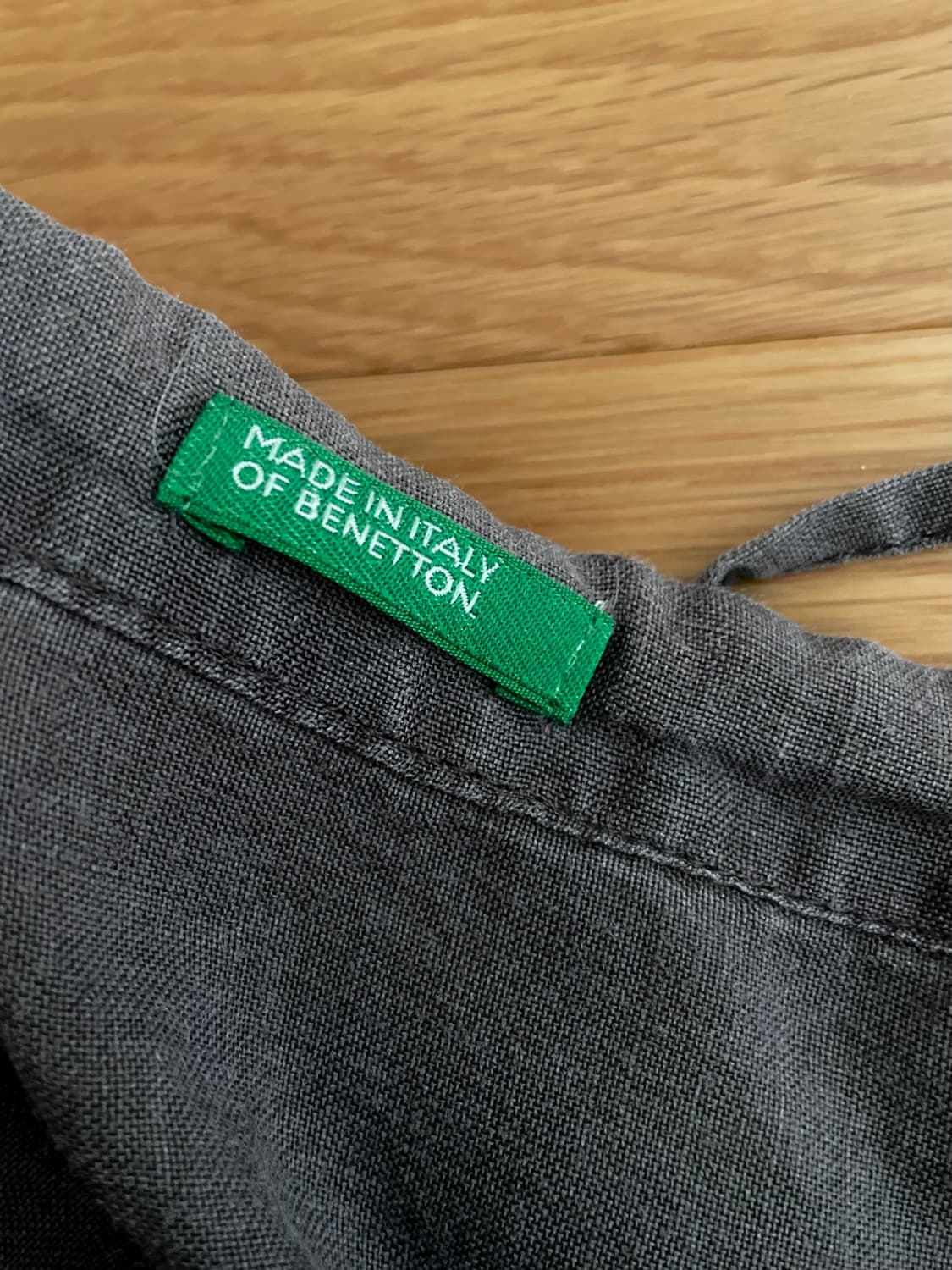 BENETTON 베네통 이태리 린넨 와이드 팬츠 상품이미지3