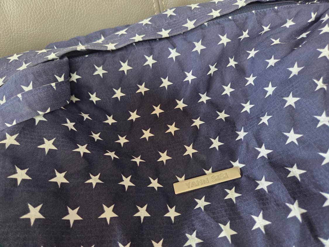 리퍼브상품) 얀시시 필로우 보트백(M) 스타 네이비 상품이미지6