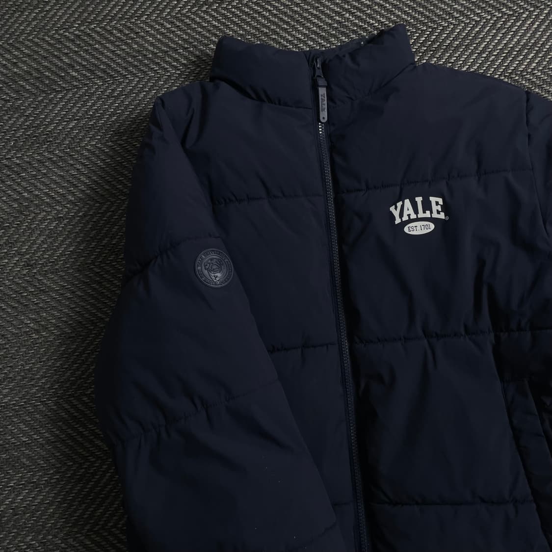 YALE 예일 로고 베이직 푸퍼 패딩 y 4254 상품이미지4