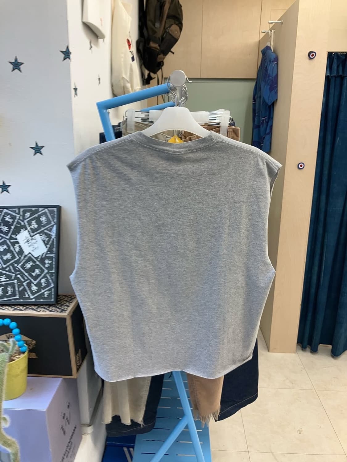 Hanes cutting sleeveless  상품이미지4