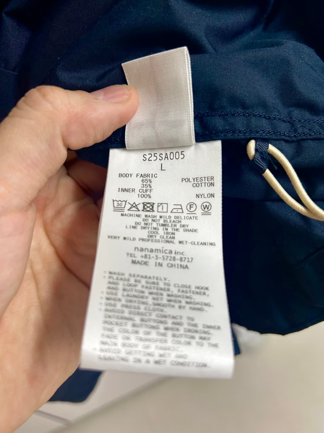 나나미카 후디드 덱 자켓 L사이즈 팝니다 상품이미지4