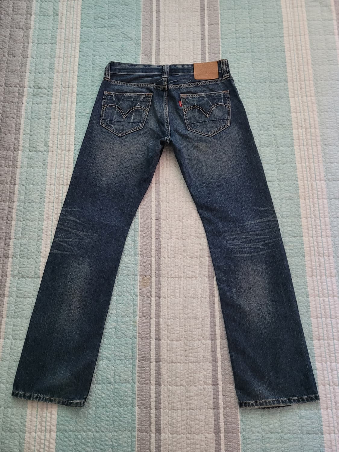 리바이스 LH523 럭셔리헤리티지 빈티지워싱 스트레이트진 32사이즈 상품이미지6