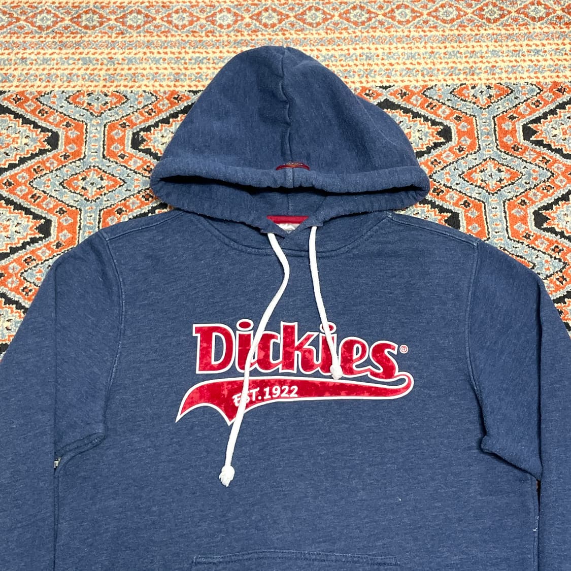 디키즈 스펠로고 블루 후드티셔츠 남성S 상품이미지2