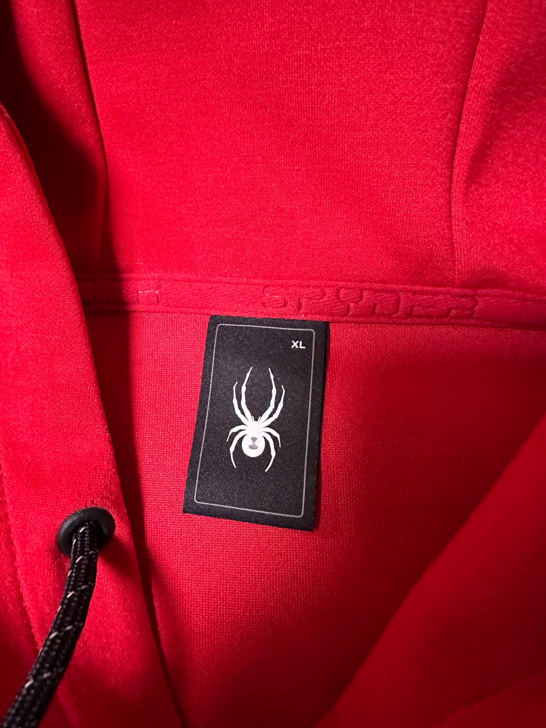 스파이더 레드/블랙 후드티 상품이미지4