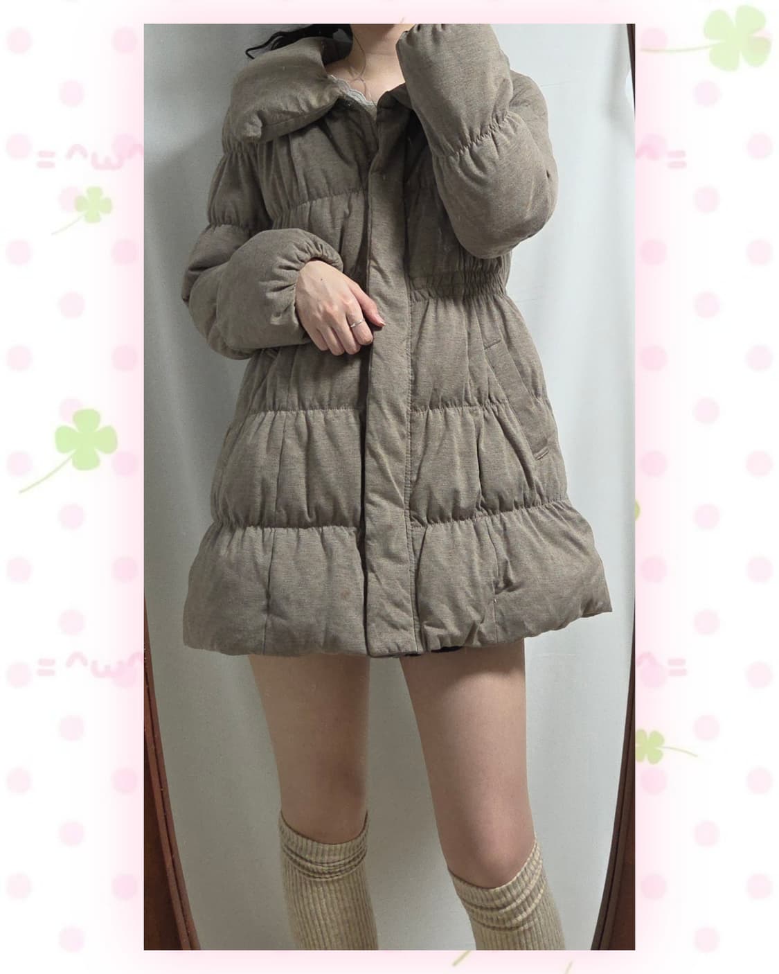 코코아 패딩 상품이미지1