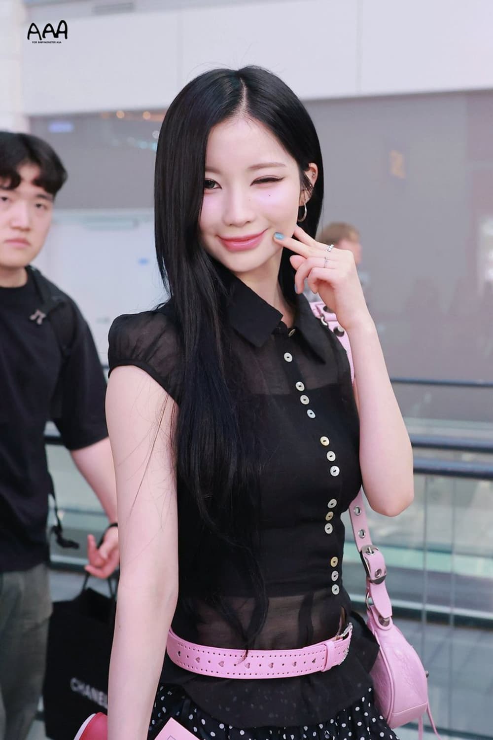 (S)새상품 스컬프터 쉬어 블라우스 Sheer Pleated Blouse 상품이미지1