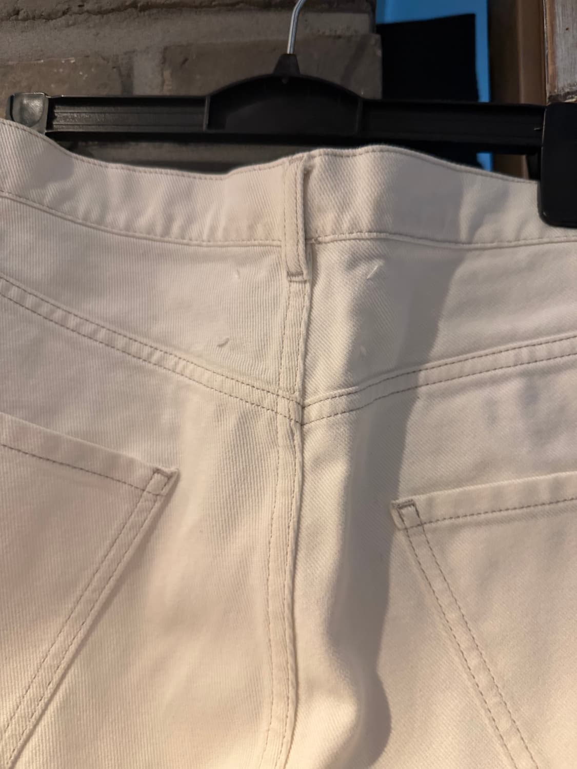 마르지엘라 콘트라스트 화이트 데님 상품이미지3