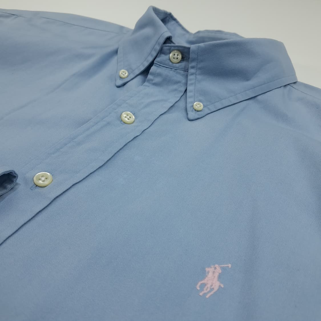 CN833 2XL 폴로 랄프로렌 스카이블루 긴팔 셔츠 남방 상품이미지6