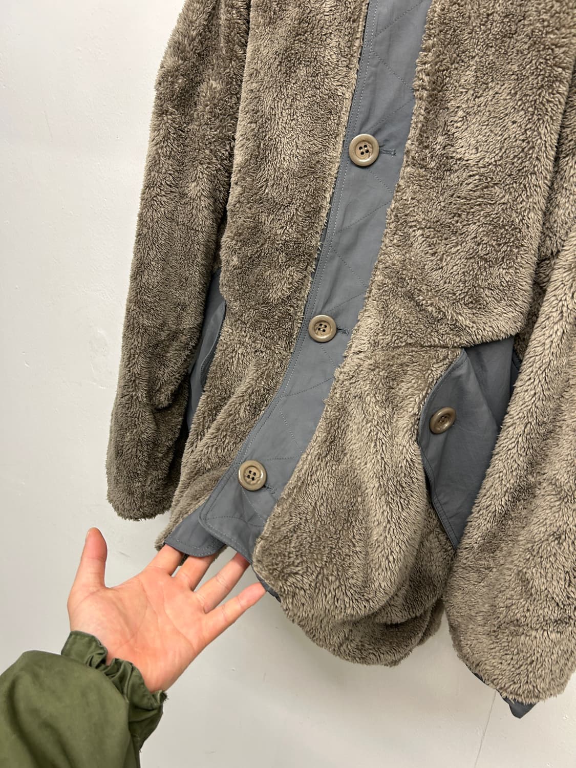 merci beaucoup 오버핏 플리스 자켓 상품이미지3