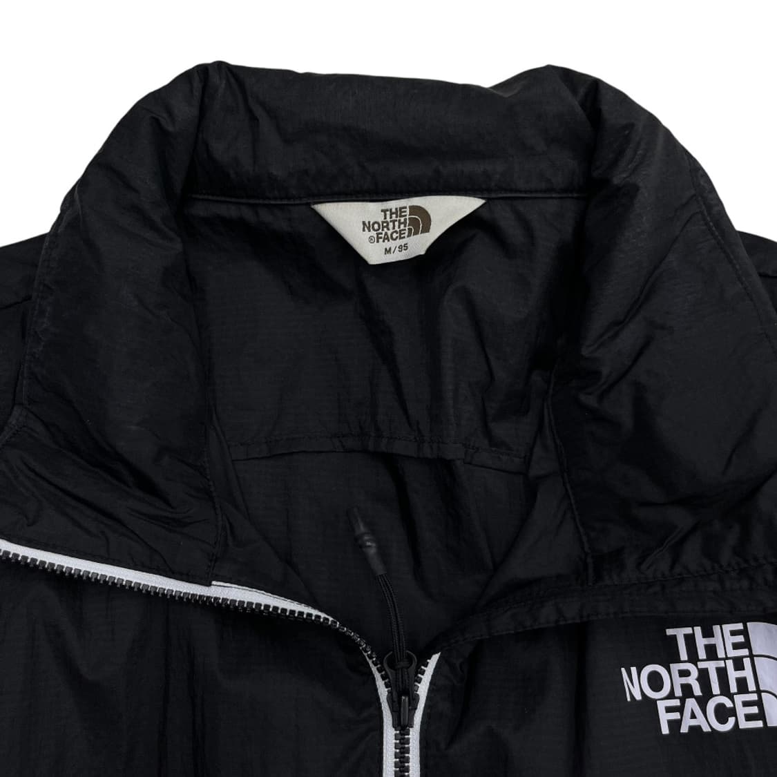 노스페이스 레오파드 배색 블랙 바람막이 M 상품이미지5