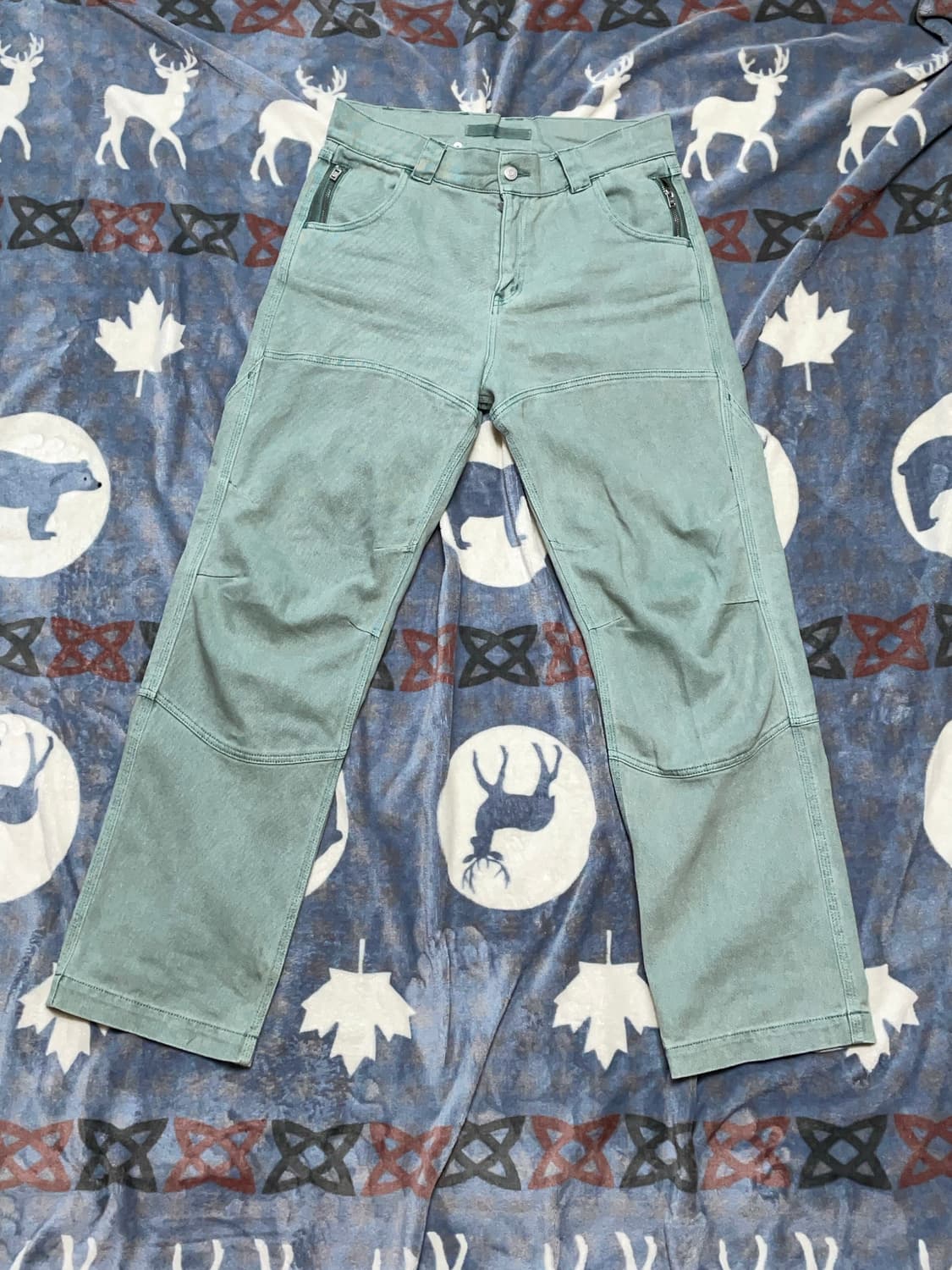Plasticproduct calf pocket pants EMERALD 상품이미지4