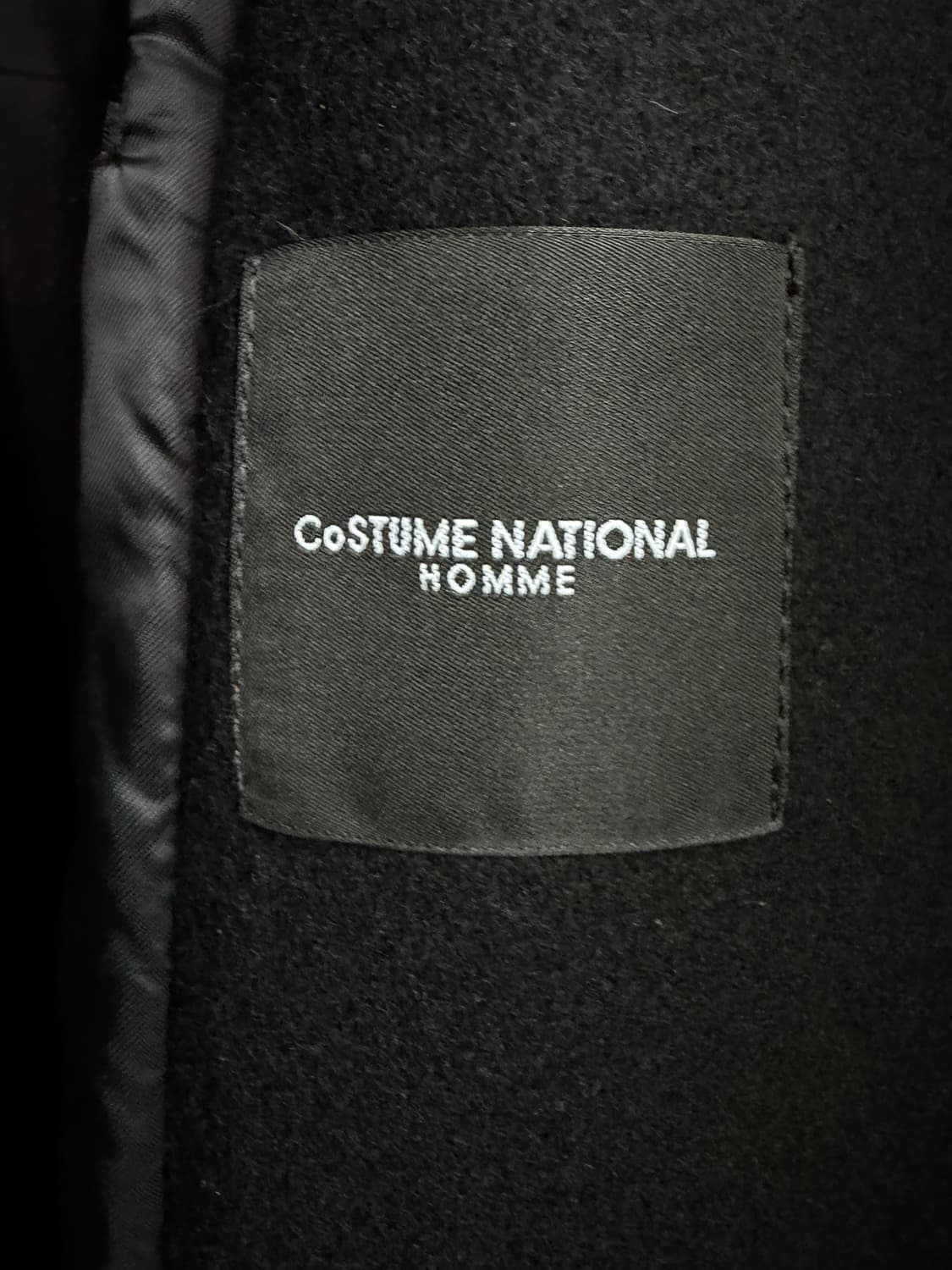 90s Costume National High Neck Coat 상품이미지4