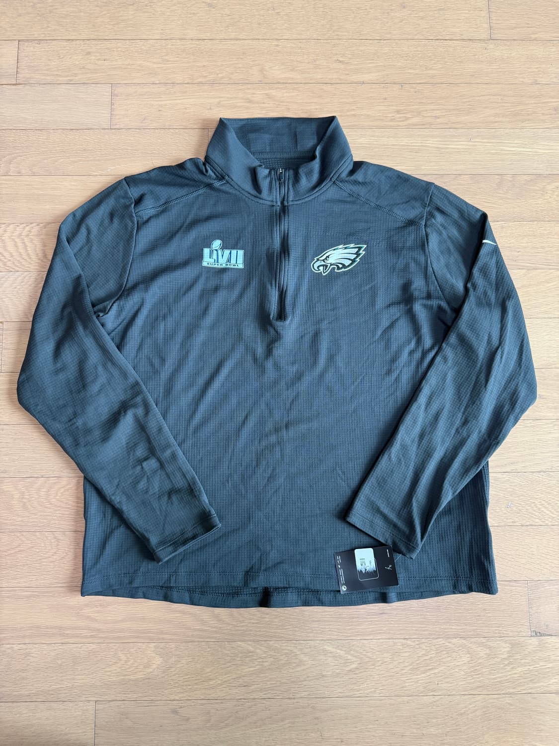 [XL] 나이키 드라이핏 NFL 슈퍼볼 필라델피아 이글스 하프집업 상품이미지1