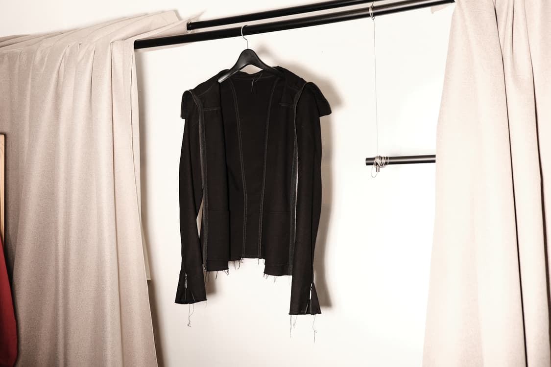 Masnada high neck zip jacket 상품이미지5