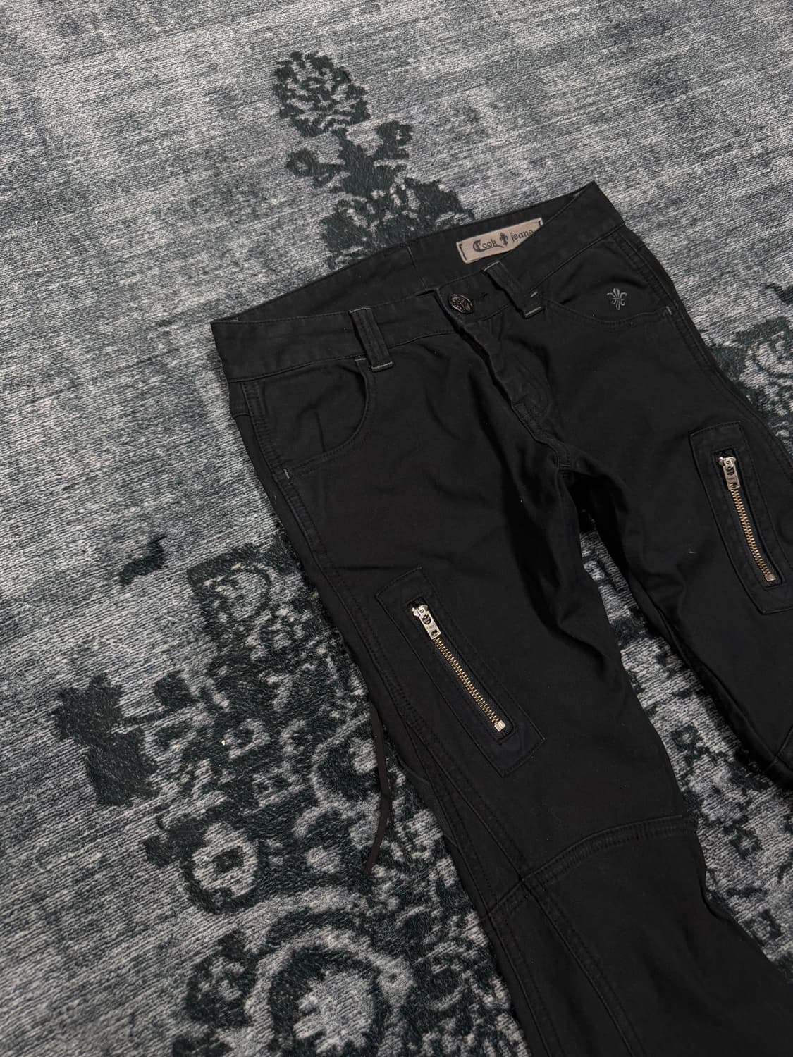 Cook jeans 00s archive lace up boots cut 상품이미지3