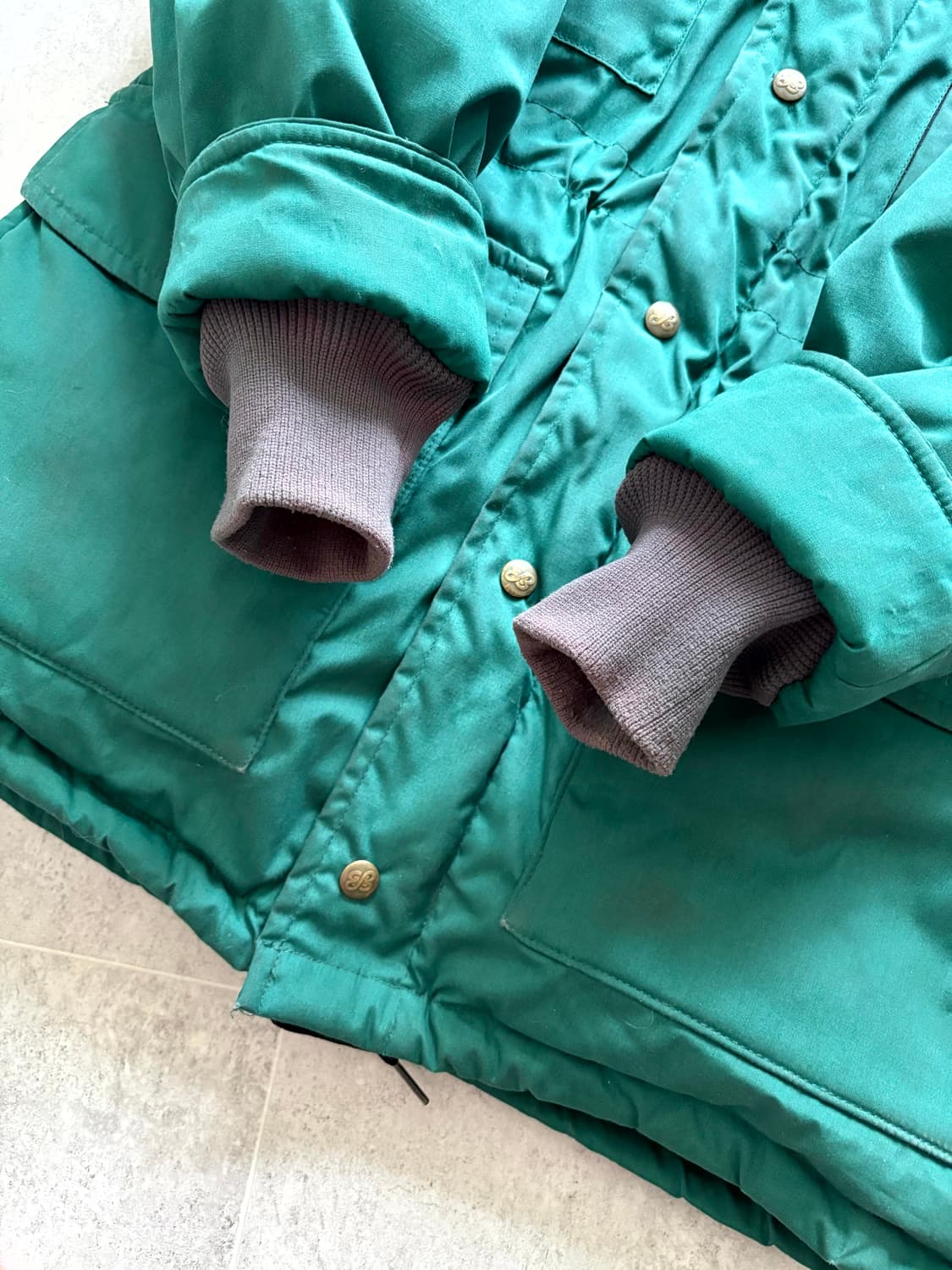 80's 에디 바우어 Ridgeling 구스 다운 파카 M 상품이미지5