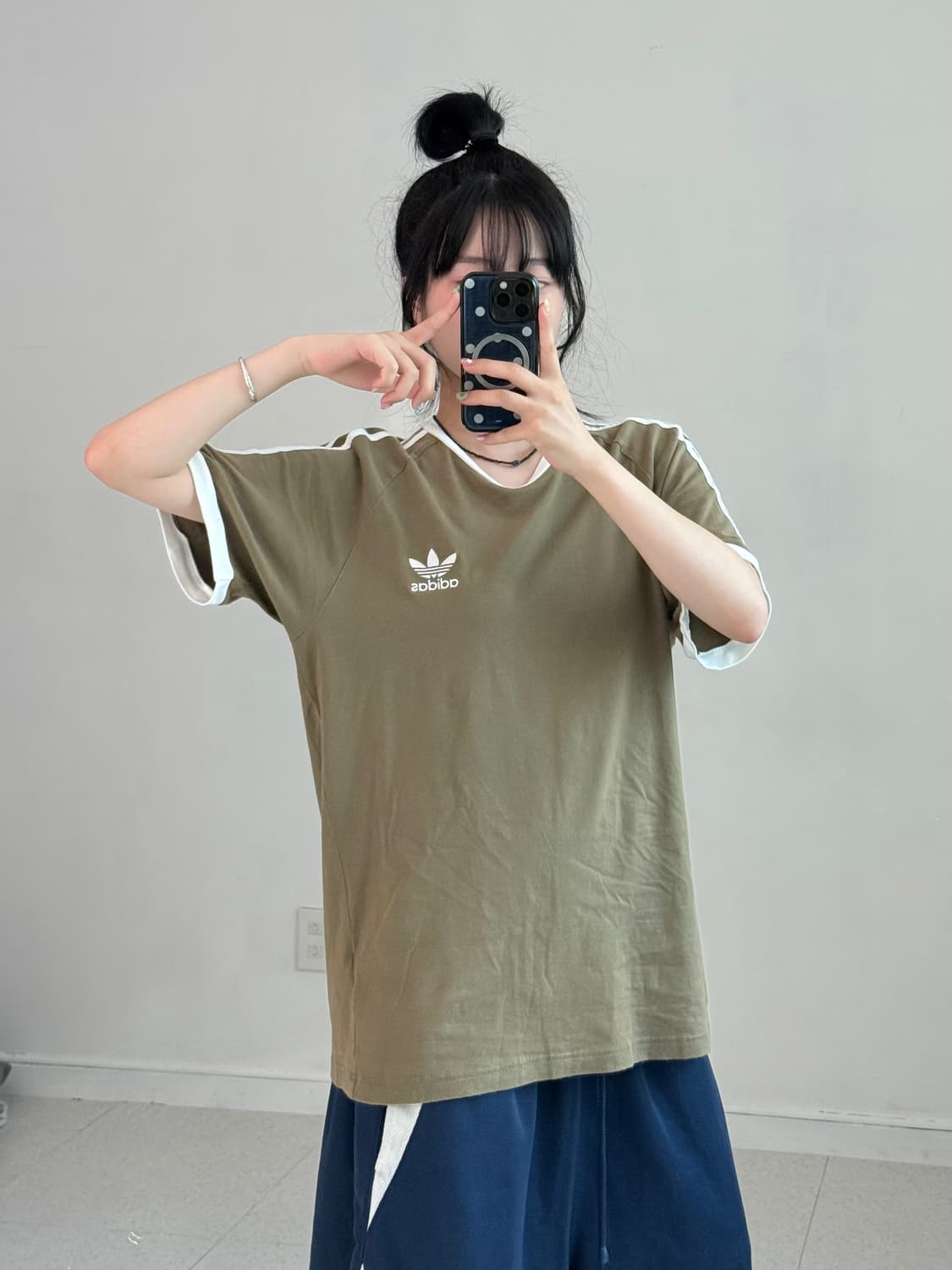아디다스 카키 링거티 상품이미지2
