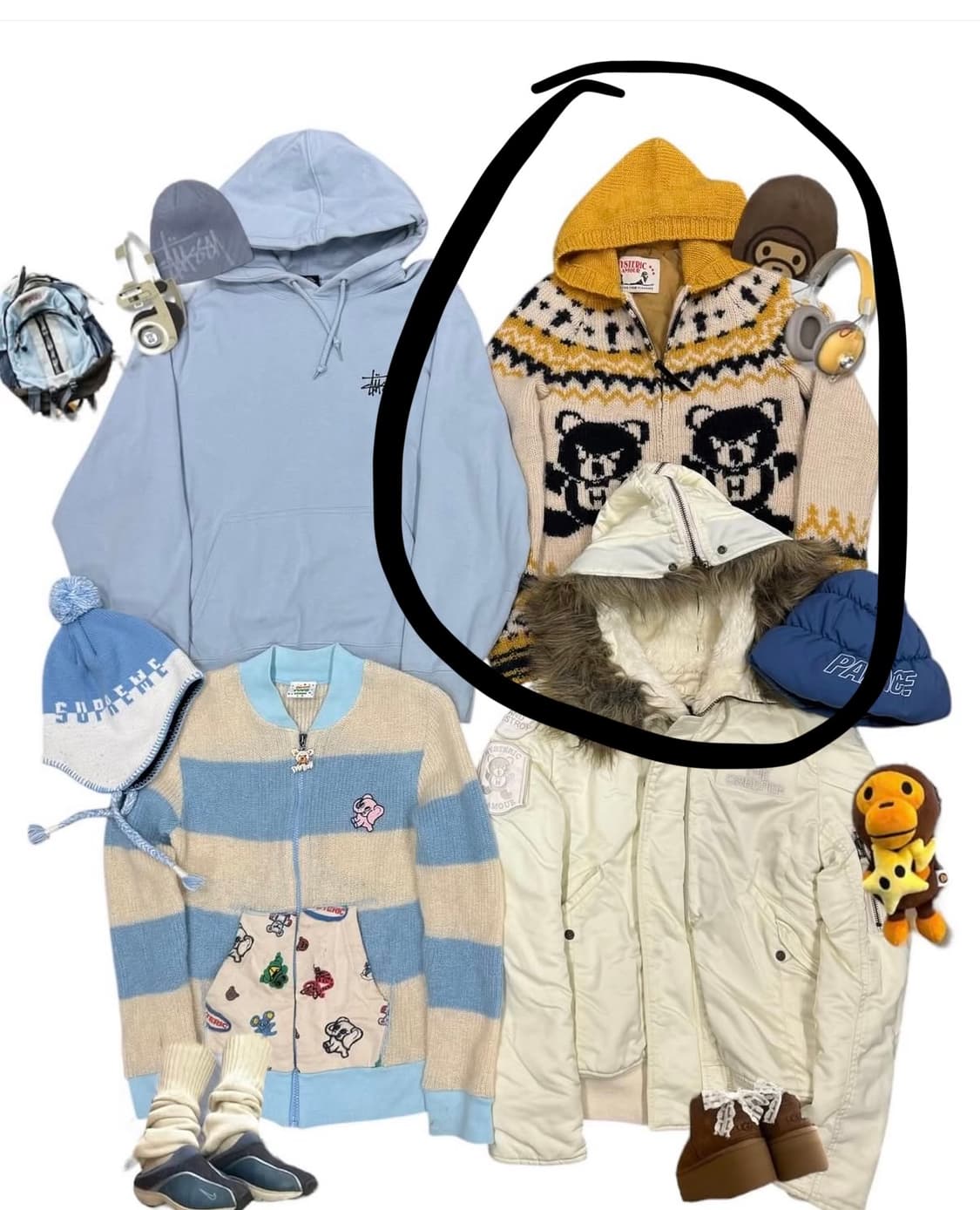 히글 퍽베어 코위찬 팝니다. 상품이미지1