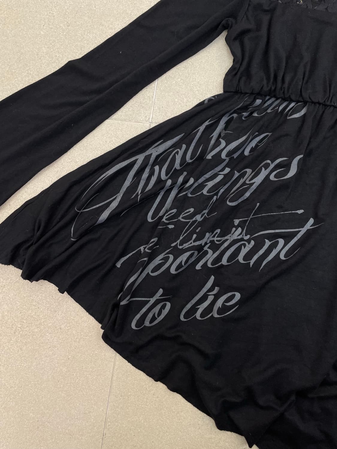 고스트오브할렘 레이스 스터드 롱슬리브 상품이미지8