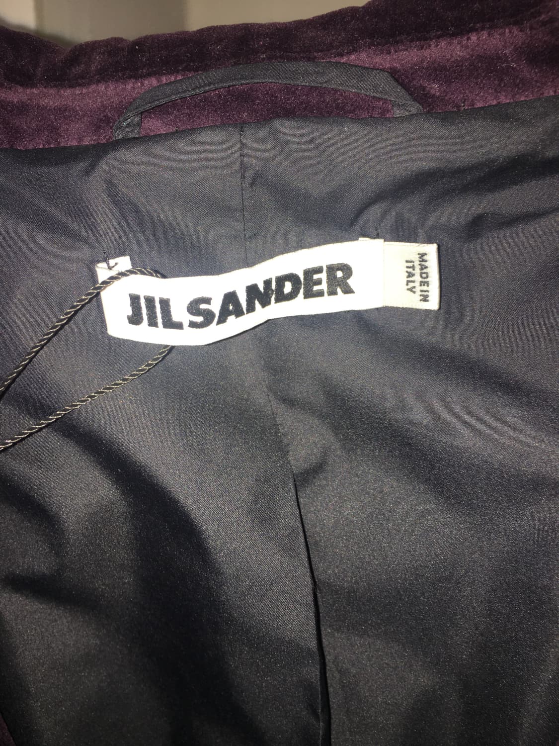 JIL SANDER / jacket velvet 상품이미지8