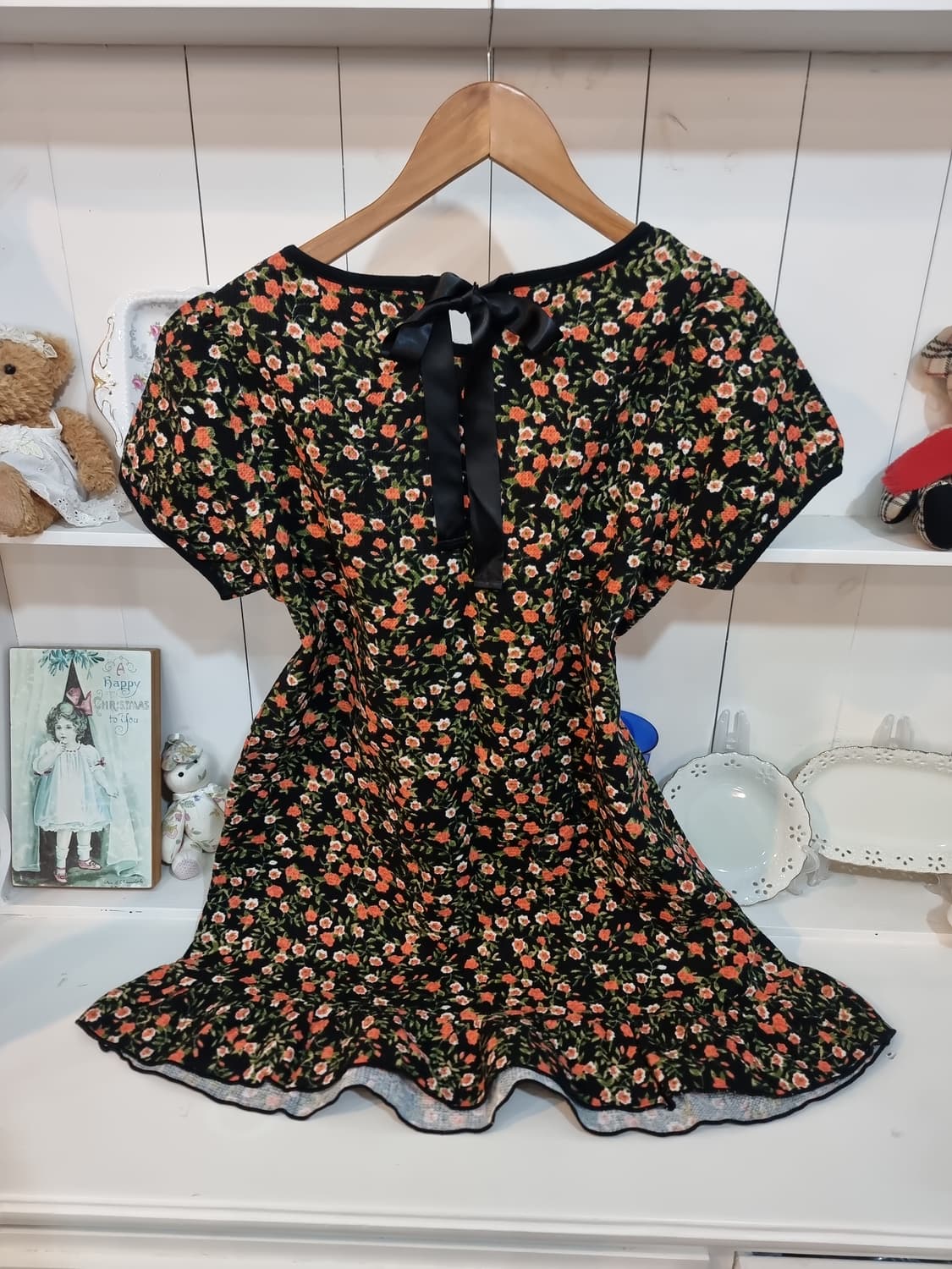 핑크하우스 플라워 프린트 원피스 상품이미지7