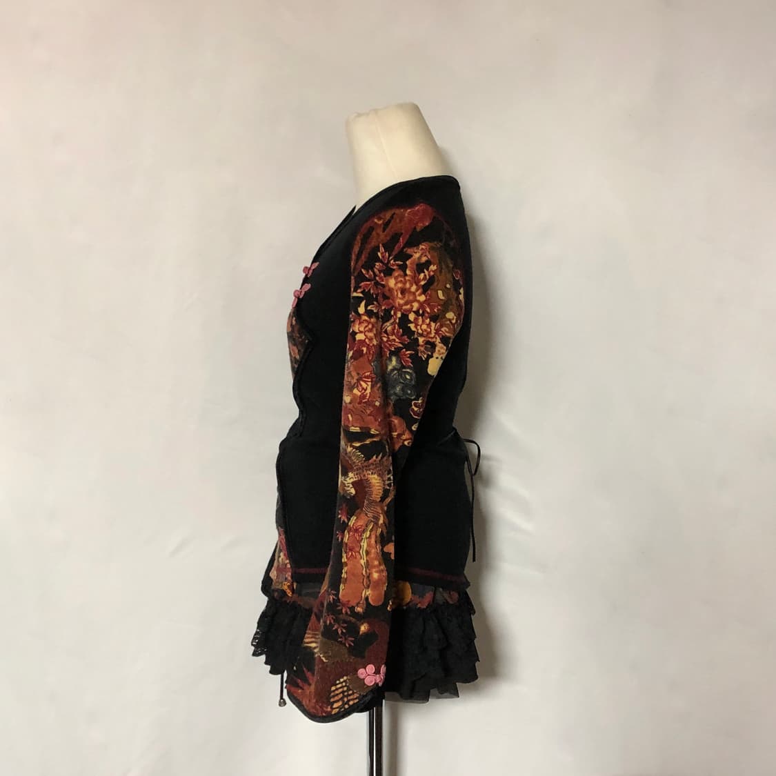 오즈온 차이나 니트 블랙 상품이미지7