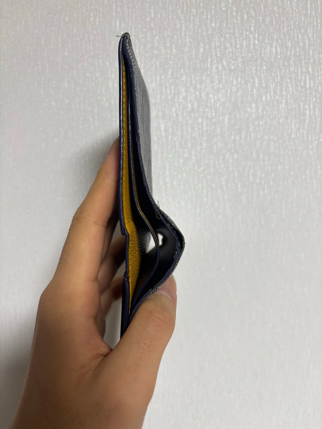 고야드 빅투아르 반지갑 네이비 상품이미지8