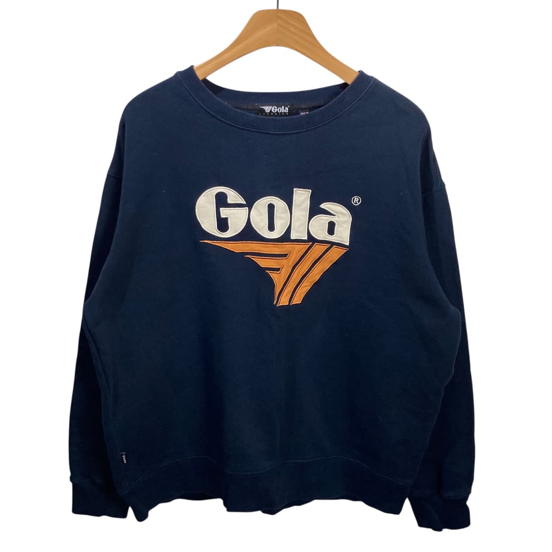 골라 빅로고 네이비 맨투맨 상품이미지2