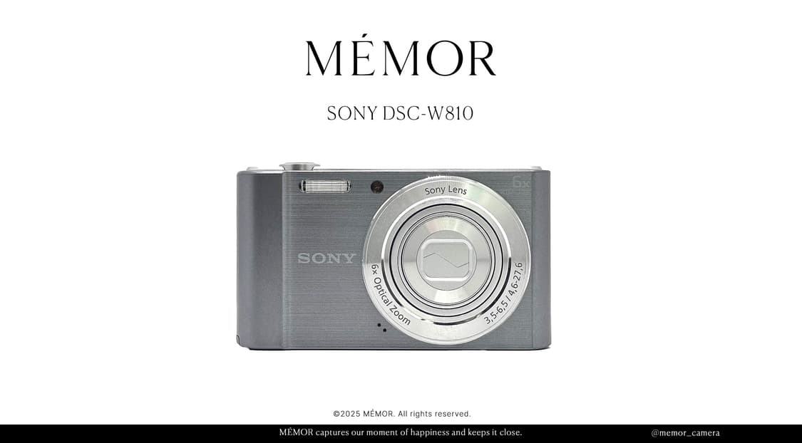 아이브레이픽🪽Sony DSC-W810 소니 디카 빈티지카메라 상품이미지1