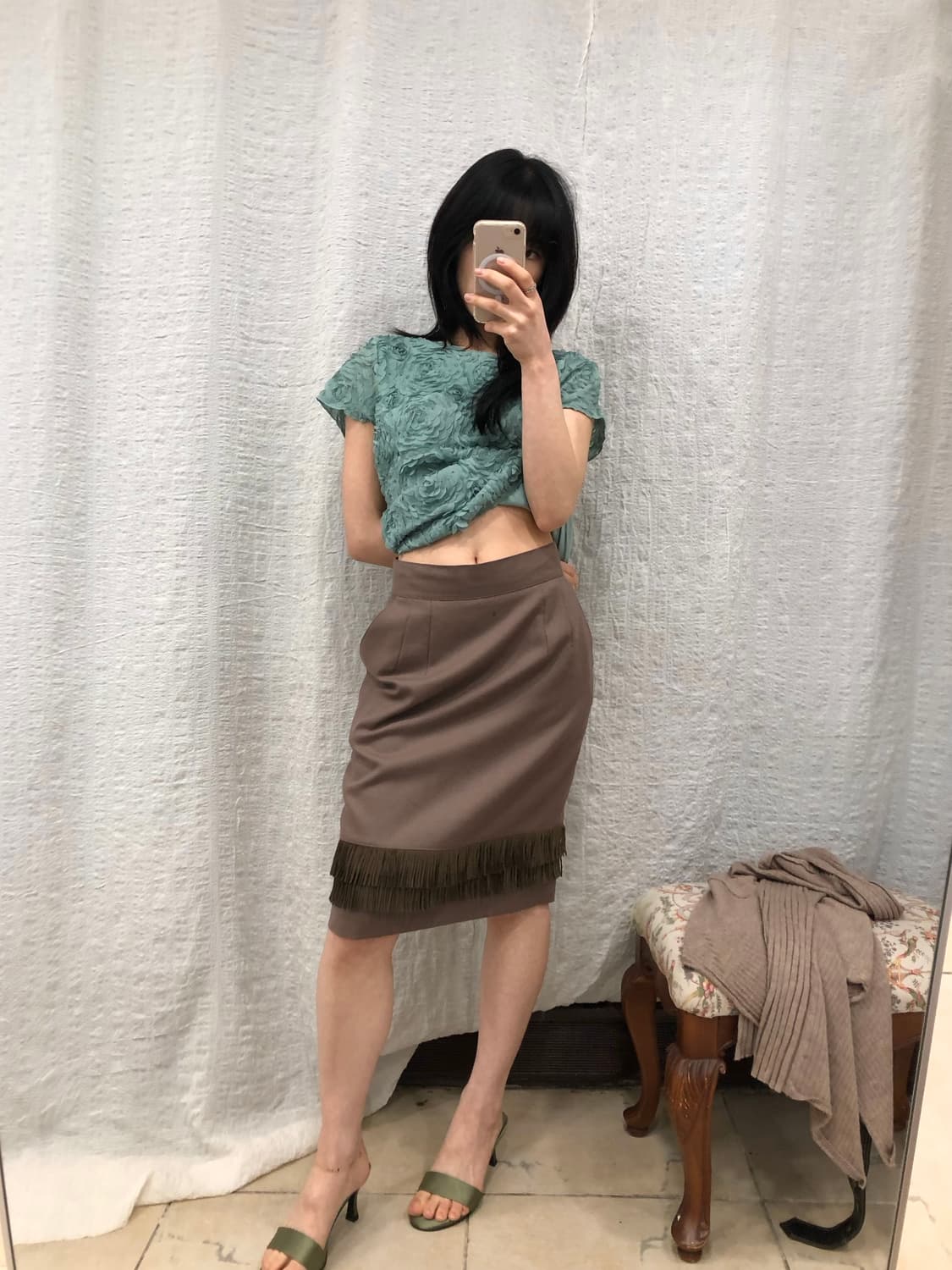 Tessel midi skirt 상품이미지3